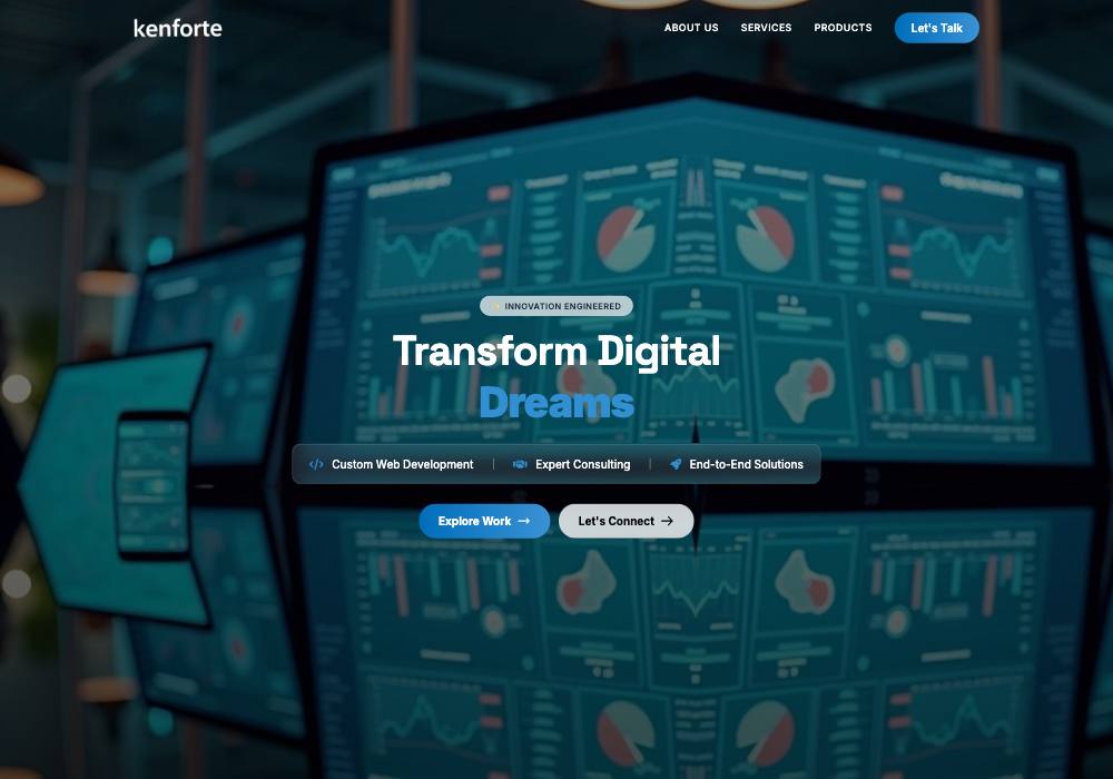 The KenForte website
