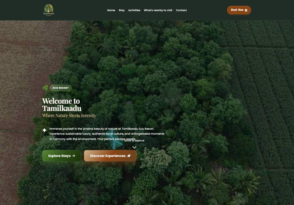 The Tamilkaadu website